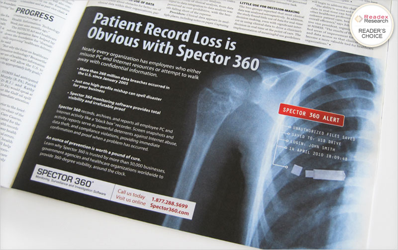 Aaron Kirker - Readex Research Award Winning Ad